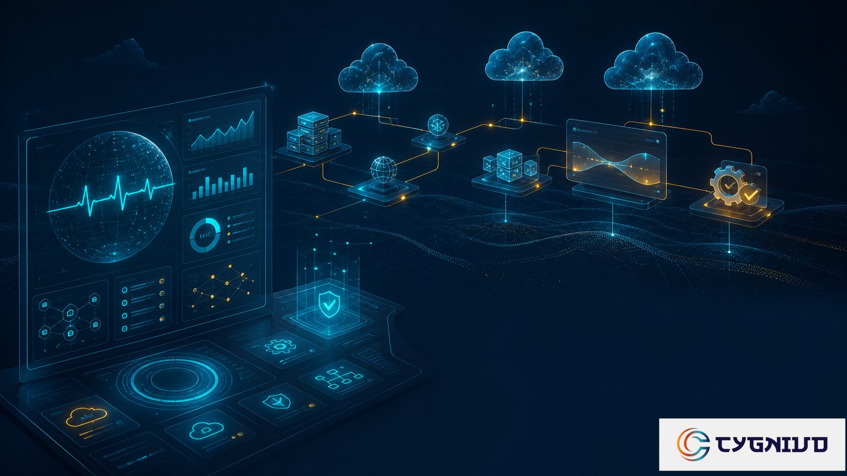 SAP Cloud ALM and Intelligent Operations enterprise transformation concept by Cygnivo