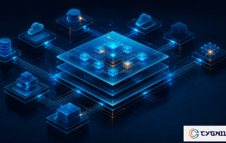 SAP BTP platform foundation enterprise architecture illustration by Cygnivo