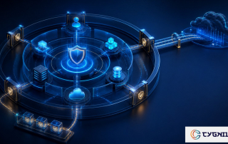 SAP BTP security connectivity enterprise architecture illustration by Cygnivo