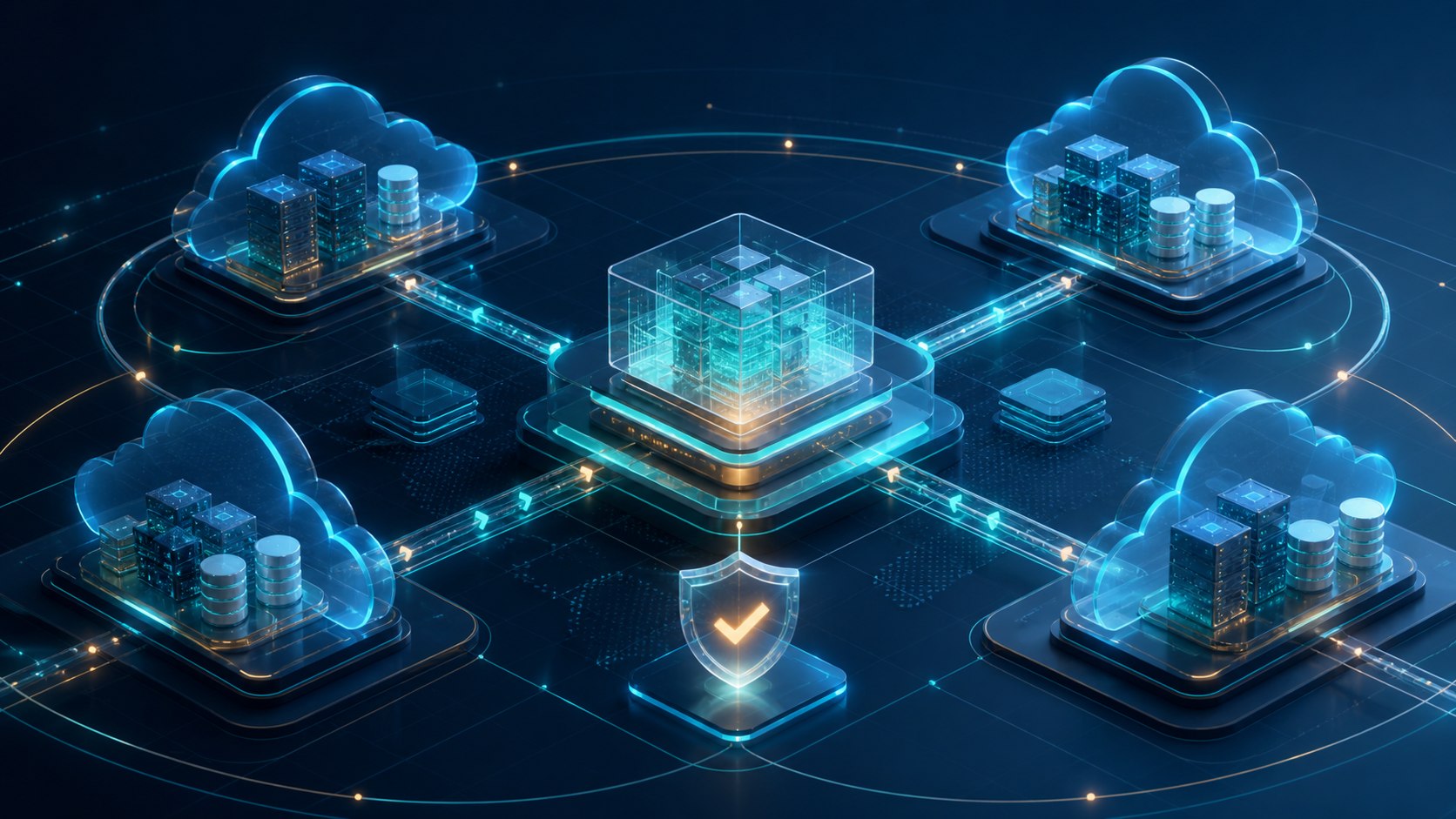 SAP on Amazon Web Services visualized as an enterprise workload distributed across resilient cloud regions